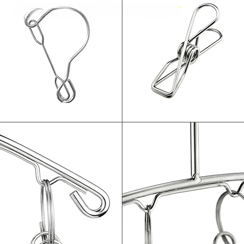 Windproof Clothing Rack Clips  - Sock Organizer Tray review and price