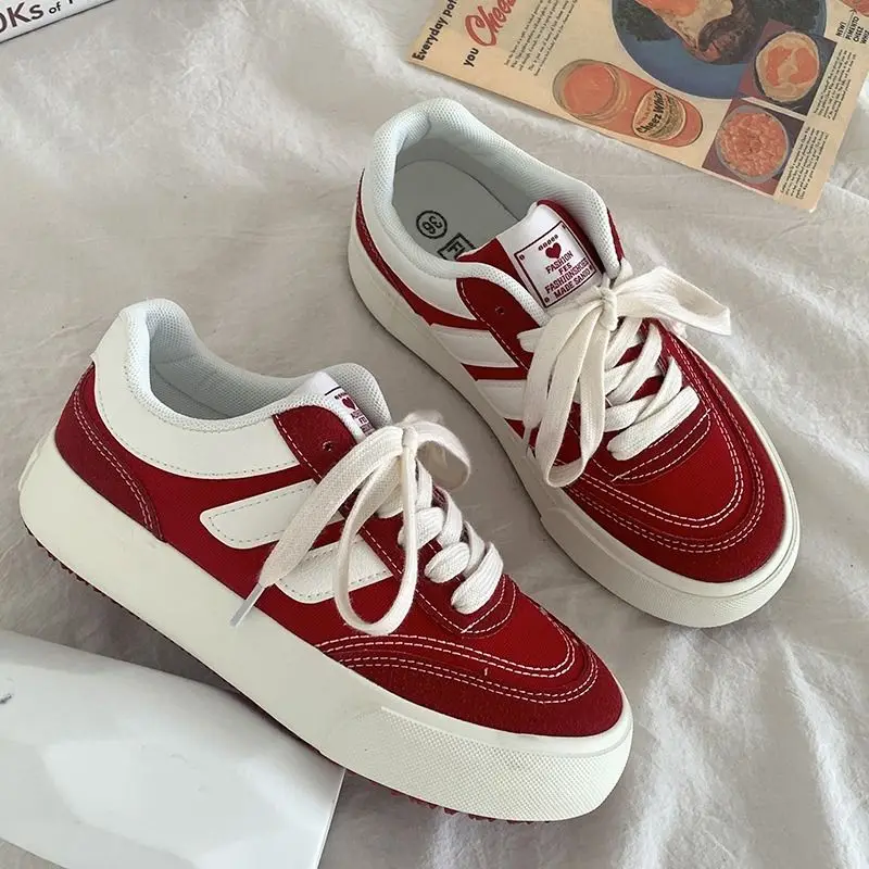 2024 New Red Women Vulcanize S - Vans Shoes Old Skool review and price