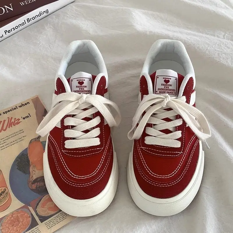 2024 New Red Women Vulcanize S - Vans Shoes Old Skool review and price