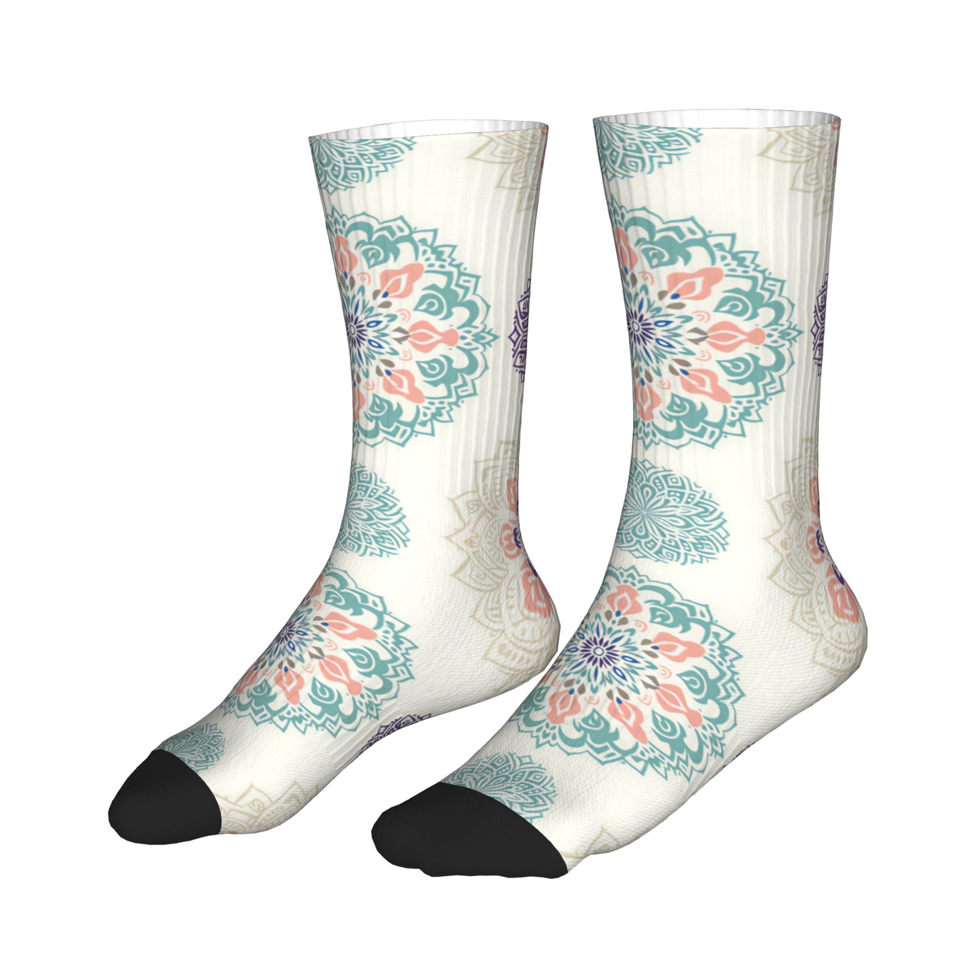 Fun Mens Pastel Boho Mandala P - Dress Sock Men review and price