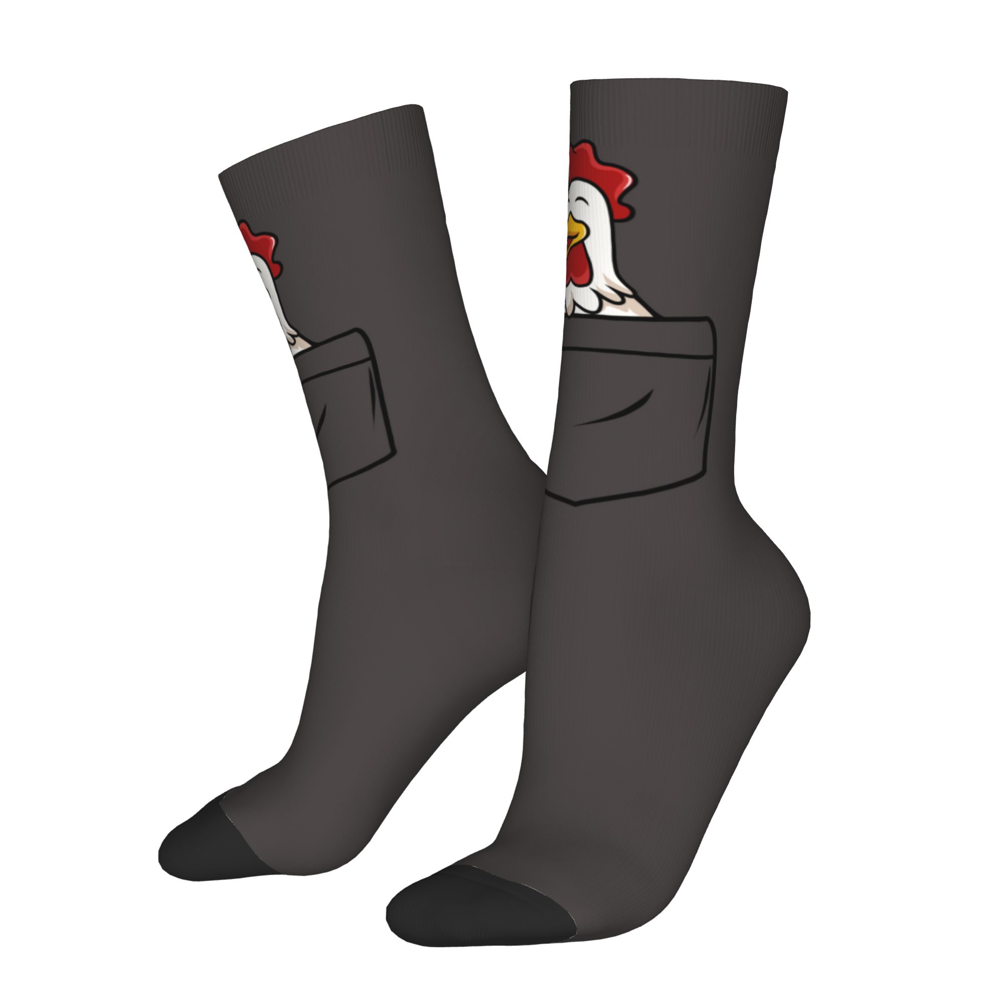 Custom Pocket Animal Rooster M - Dress Sock Men review and price