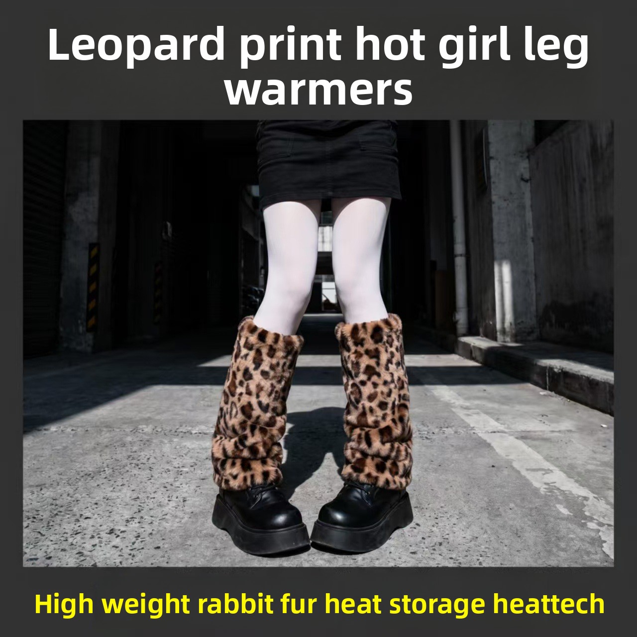 Leopard Print Heavy Weight Plu - Boot Sock Slouchy review and price